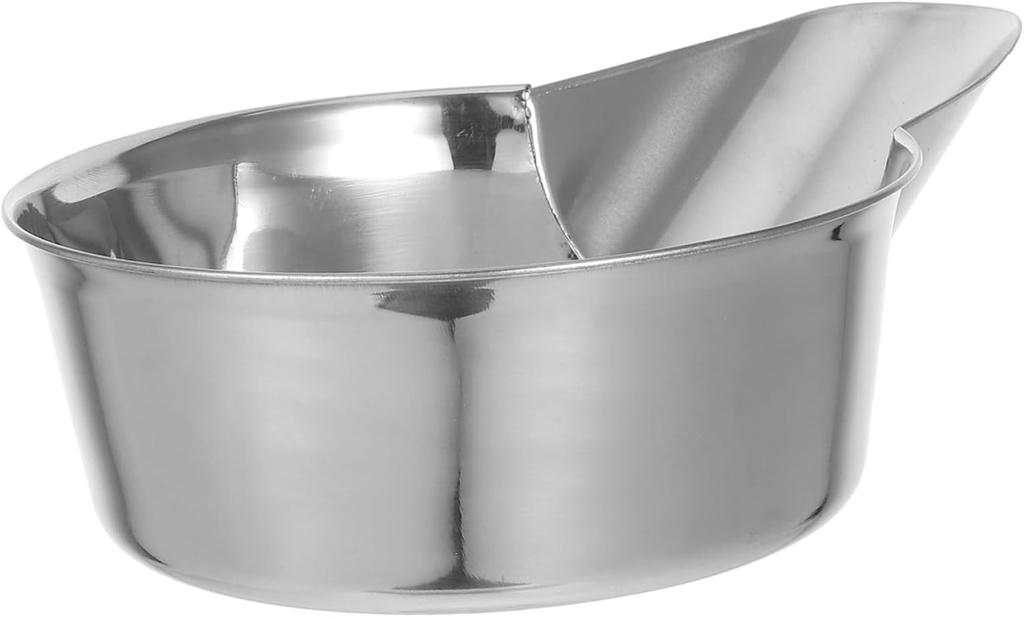 Stainless Steel Duckbill Packing Scoop for French Fries Multi-function Utility Tool for Commercial Use Easy to Clean for Restaurants Fast Food