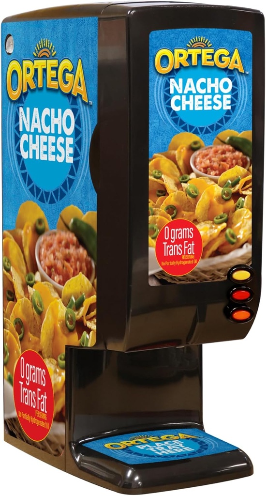 Ortega Programmable Nacho Cheese Dispenser, 3-Button Control