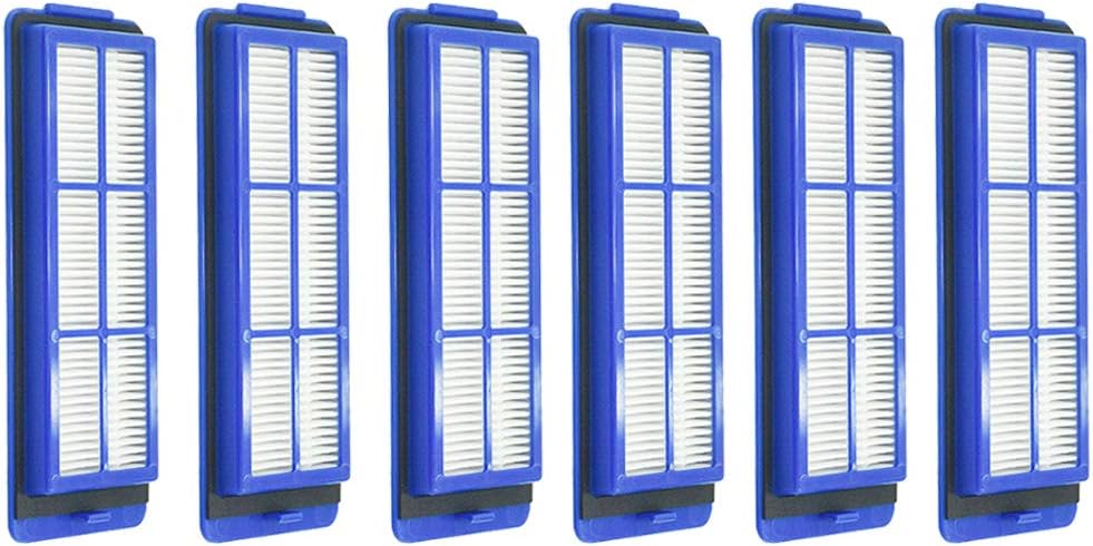 6Pcs Replacement Filters for Eufy RoboVac 11S Max, 15C Max, 30C Max, 25C Max, G10, G20, G30 Edge, G30 Verge, G32 Pro Accessories