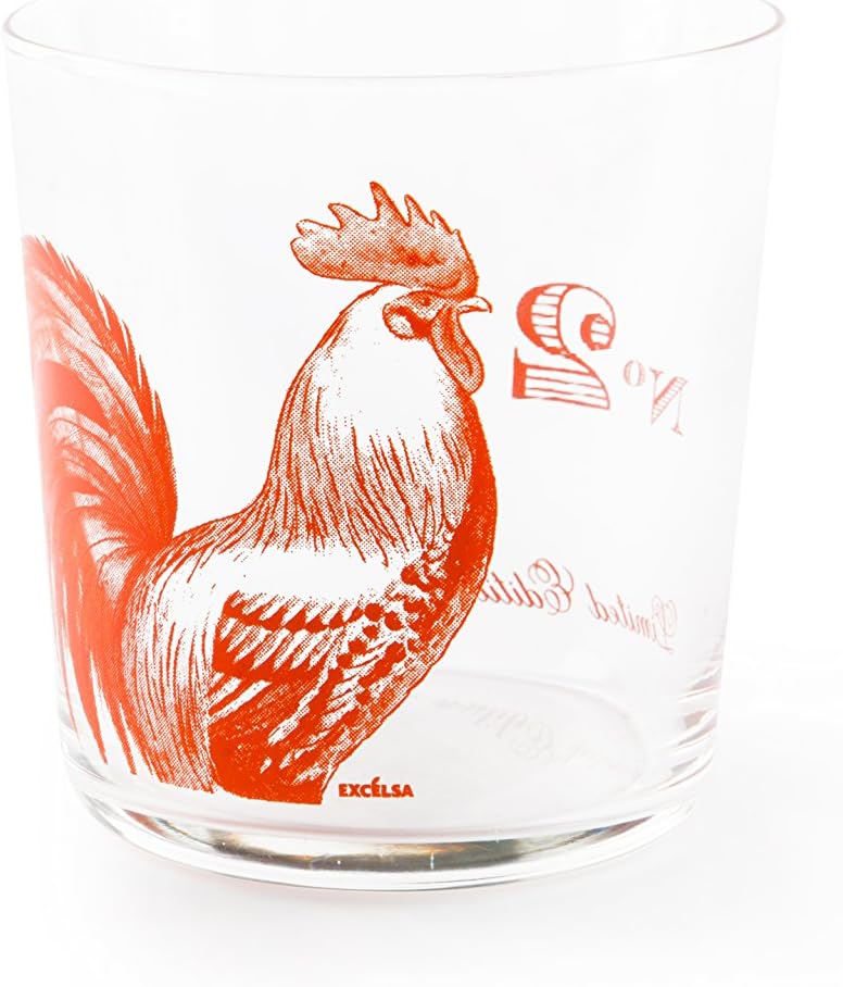 Excelsa Flore Womens Beanie & Faune Tumbler 8 x 8 x 9 cm Arancione