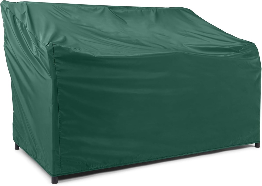 Covermates Outdoor Patio Glider Cover - Light Weight Material, Weather Resistant, Elastic Hem, Seating and Chair Covers, 52W x 32D x 34H, Green