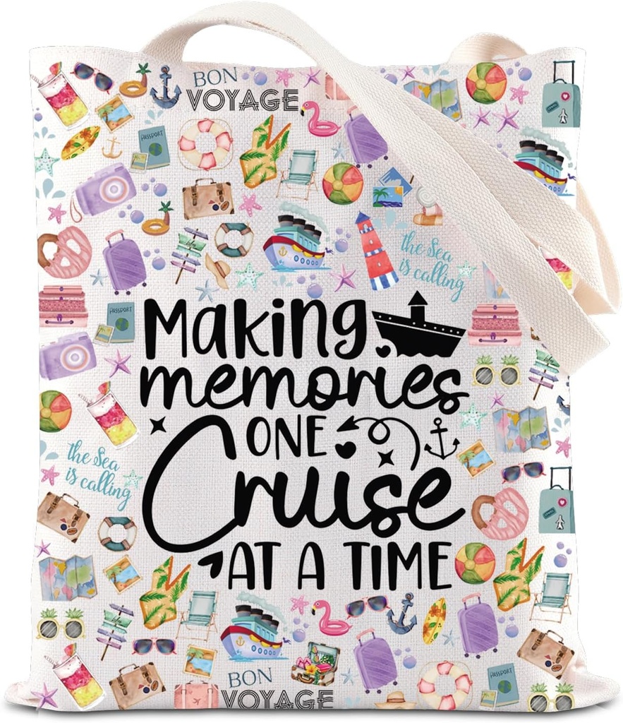 Cruise Vacation Shoulder Bag Summer Vacation Gift Beach Life Gift Beach Life Family Vacations Cruise Gifts