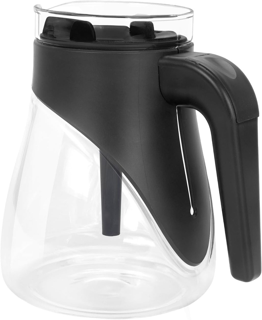 Glass Coffee Carafe Replacement Parts, 12 Cup Coffee Pot Compatible with Ninja Coffee Maker Models CF090, CF091, CF092, CM300, CM305, CM360, CM400, CFP Series