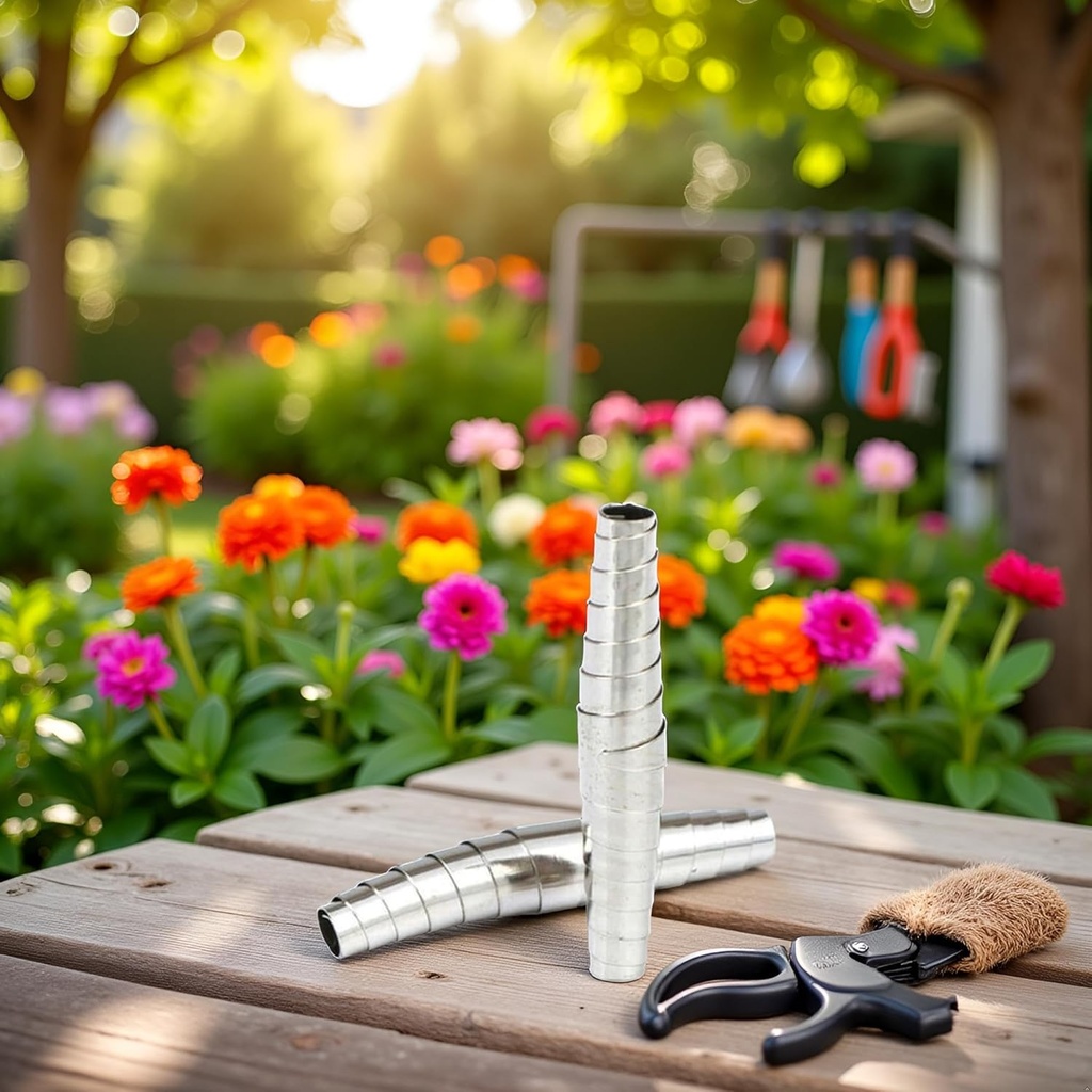 6Pcs Silver Replacement Volute Spring Stainless Steel Pruner Replacement Spring, Replacement Volute Spring for Garden Secateurs Hand Tools, Universal Type Manual Replacement Spring,Shears and Scissors