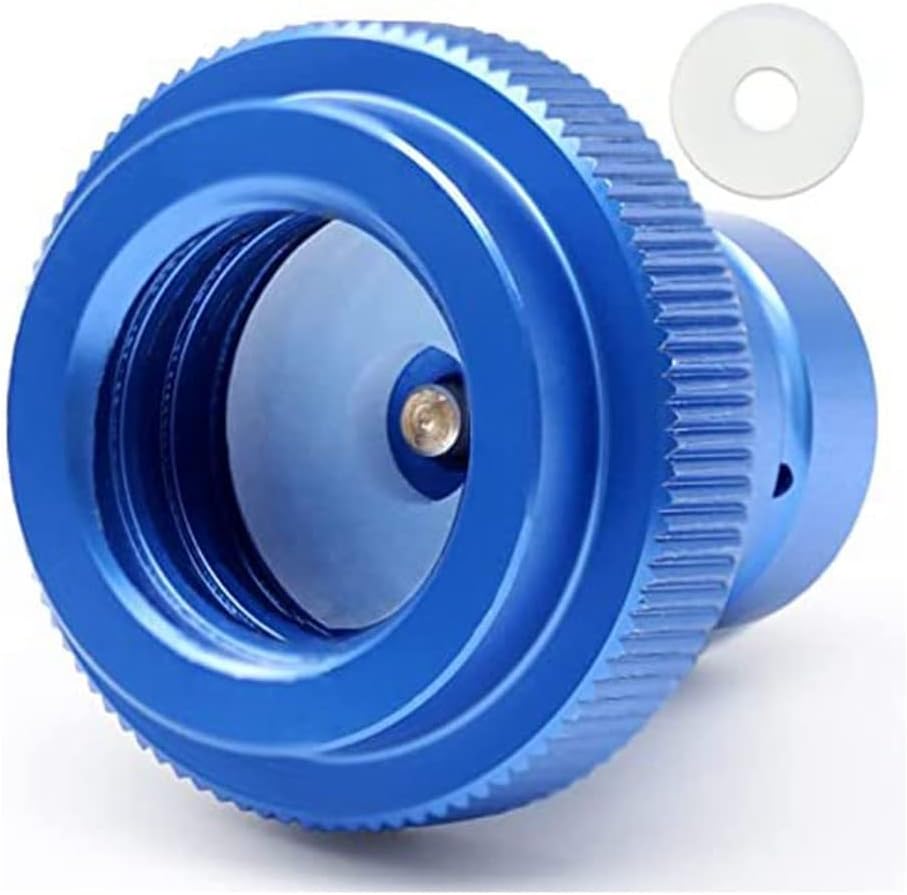 CO2 Quick Adapter Accessories Blue Upgraded for Soda Water Maker Compatible with DUO/Terra/Art, for Connector Universal CO2 Cylinder