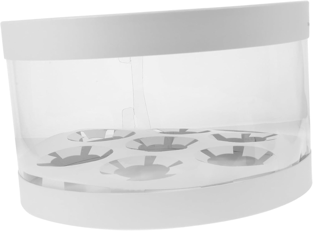 Cupcake Carrier Box Clear Muffin Cake Packaging Container Compartment Design for for Bakery Grocery Family Use and Catering Events Design