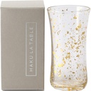 Foiichi A211-03010 Stardust Cocktail Glass, Gold, S, Diameter 2.0 x 3.9 inches (5.2 x 10 cm)