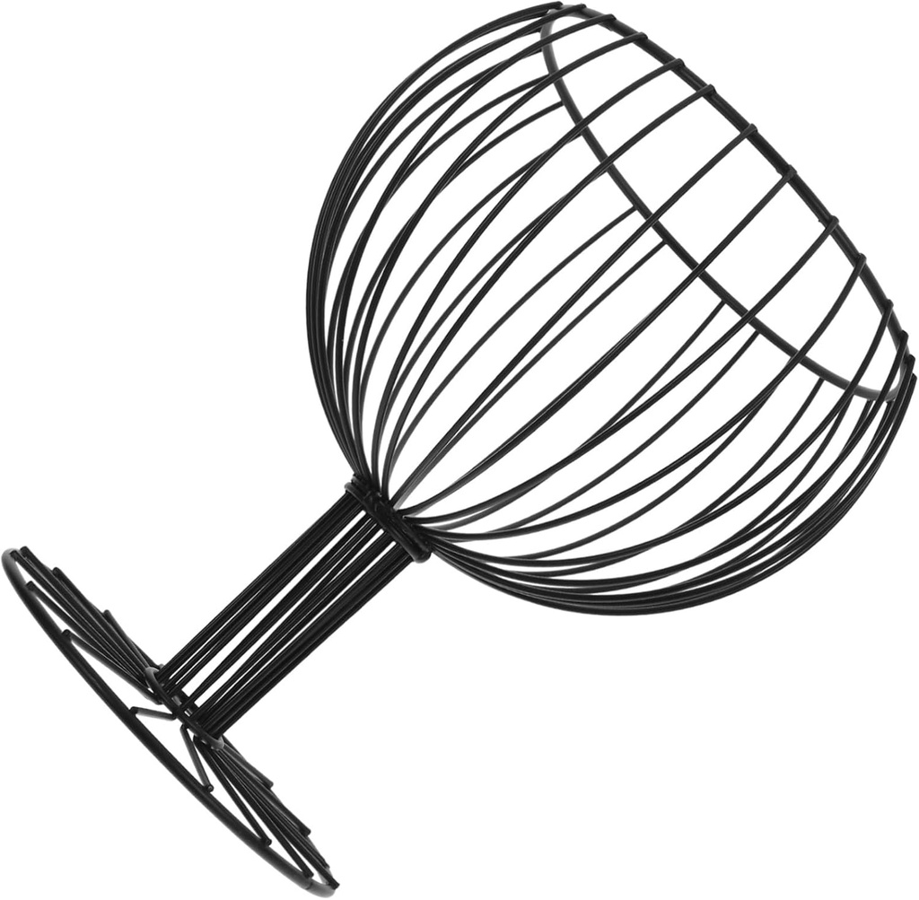 Coffee Storage Organizer Wire Fruit Basket Black Metal Coffee Capsule Holder for Home Kitchen Accessories and Organizer Tea Bag and Candy Storage