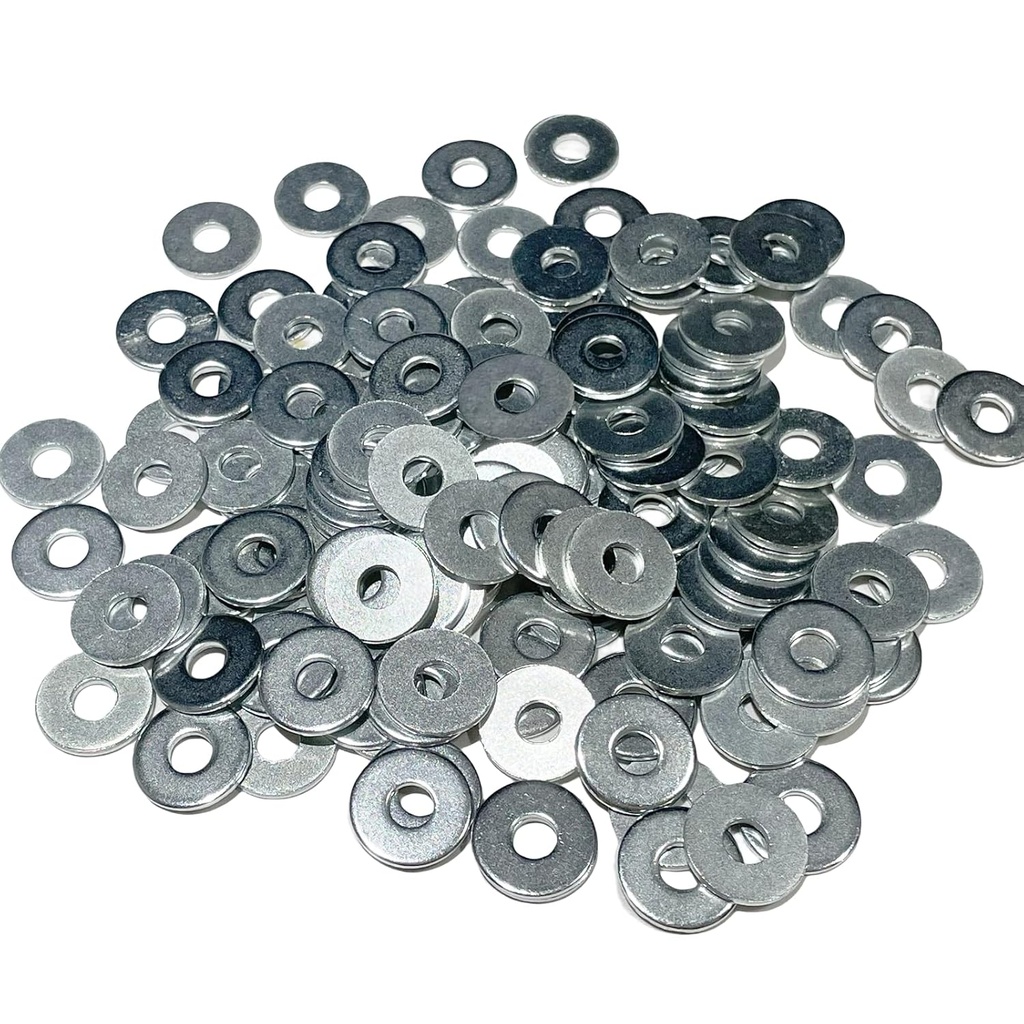 350 pcs Aluminum Pop Rivet Washers for 1/8 inch Diameter Rivets, Backup Blind Rivets Washer, 3.2 mm