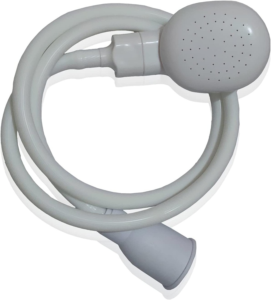 Sink Hose Faucet Sprayer ,Portable Shampoo Sprayer Handheld Hose Faucet Shower Head Spray Hose for Bathing Baby,Pets,Washing Hair,Rinsing Vegetables,Utility Sink(only Fit for Round Faucets under 0.9")