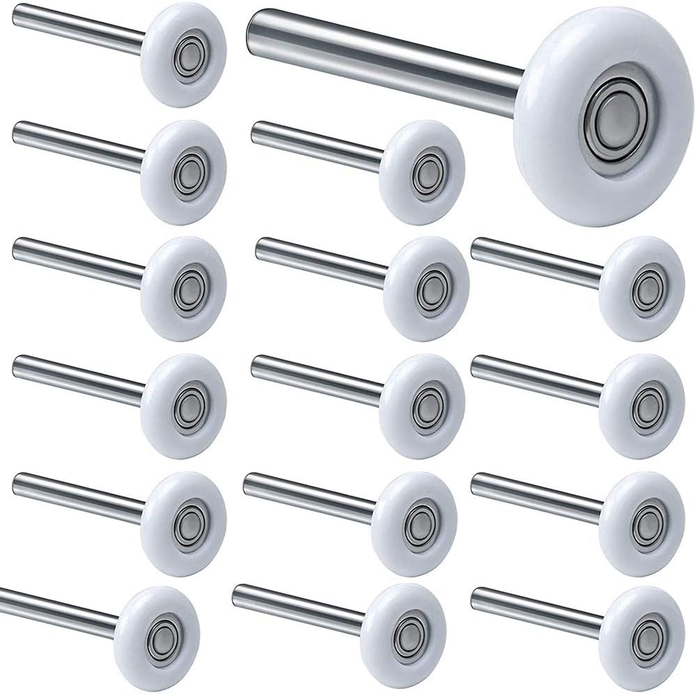 12Pack 2 Inches Garage Door Rollers, 6200ZZ Nylon Garage Door,for Residential and Commercial Garage Doors