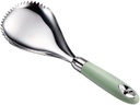 Ice Crusher Spoon, 304 Stainless Steel Ice Shaving Scoop with Serrated Edge & Comfortable Handle for Smoothies Fruit