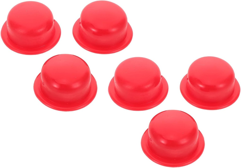 6pcs Soda Machine Seal Gasket - Replacement Rubber Protective Covers Leak Proof for Soda Maker Maintains - For Home Office and Party