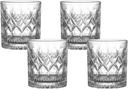 HJXGQJM Whiskey Glasses Set of 4, Fashioned Glass, Cocktail Glasses, Crystal Whiskey Tumbler, for Women, Men, Wedding, Anniversary, Christmas, Birthday, Bar Glassware Wine Glass (Size : 280ML)