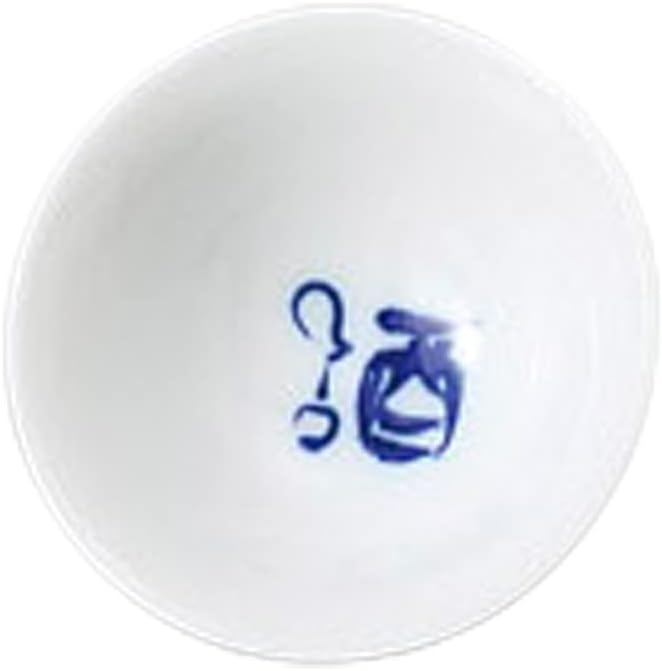 Yamashita Kogyo 741023431 Sake, Flat Glass Large, 3.0 x 1.2 inches (7.6 x 3 cm), Approx. 1.7 fl oz (50 cc)