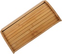Top Bread Box Bamboo Bread Storage Kitchen Organizer Fresh-keeping Case