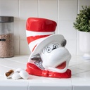 Vandor Dr. Seuss Cat in The Hat Sculpted Ceramic Cookie Jar