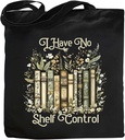 Book Lovers Gifts Canvas Tote Bag for Women, Gifts for Book Lovers Women Club Accessories Themed Readers Bag