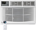 8000 BTU Window Air Conditioner, Smart Window Ac Unit, Cools Up to 350 Sq. Ft, 3 Cooling & Fan Speeds, Window Unit Air Conditioner Perfect for Bedroom, Living Room, Home Office,Energy Efficient