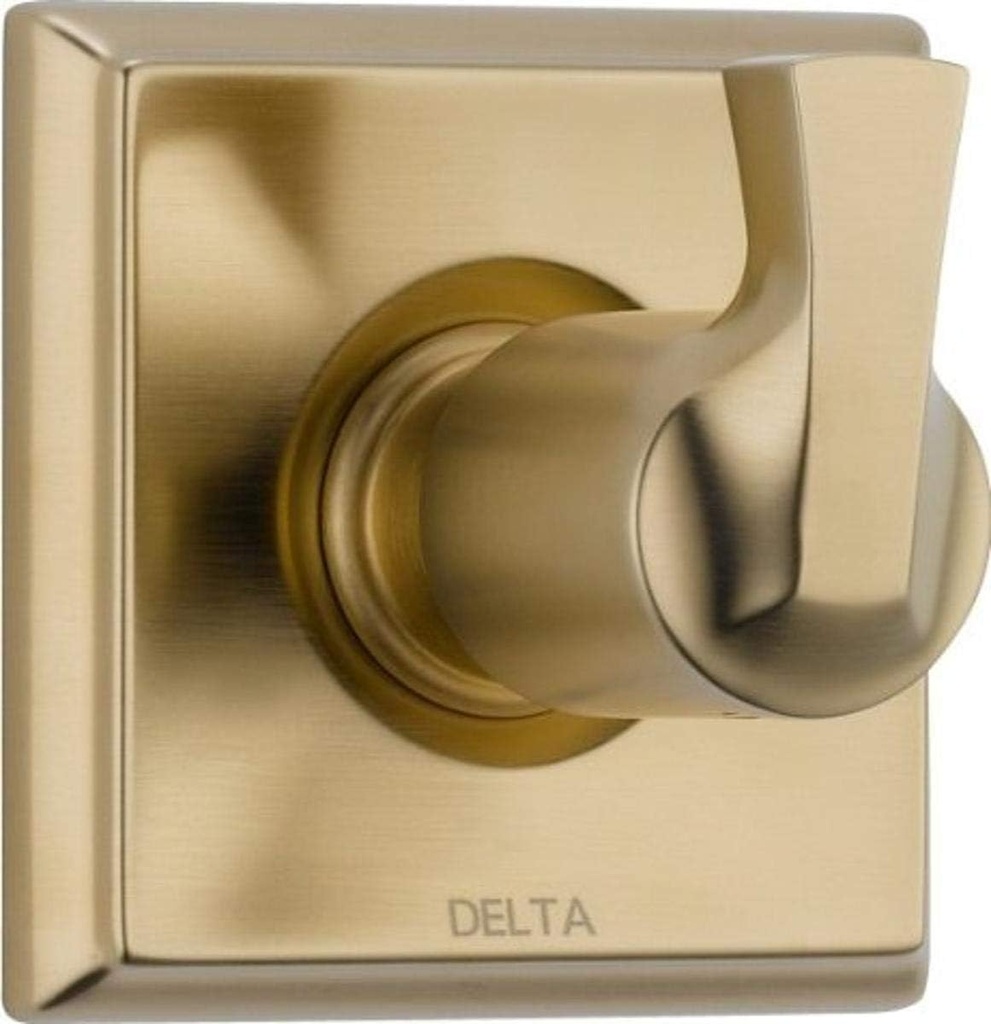 Delta Faucet Dryden 3-Setting Shower Handle Diverter Trim Kit, Champagne Bronze T11851-CZ (Valve Not Included)