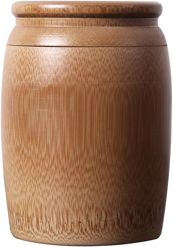 LIFKOME Tea Canister, Sealed Storage Jar for Loose Leaf Tea Coffee Beans Jar Tea Storage Can Tank Kitchen Storage Container Organizer for Candy Snacks Cookie