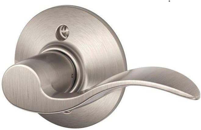 Schlage Lock Company F170VACC619RH # Satin NI Dumm RH Lockset, Pack of 1, No Color