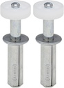 National Hardware N344-911 V391GR Folding Door Top Guide Roller in Zinc Plated (Pack of 2)