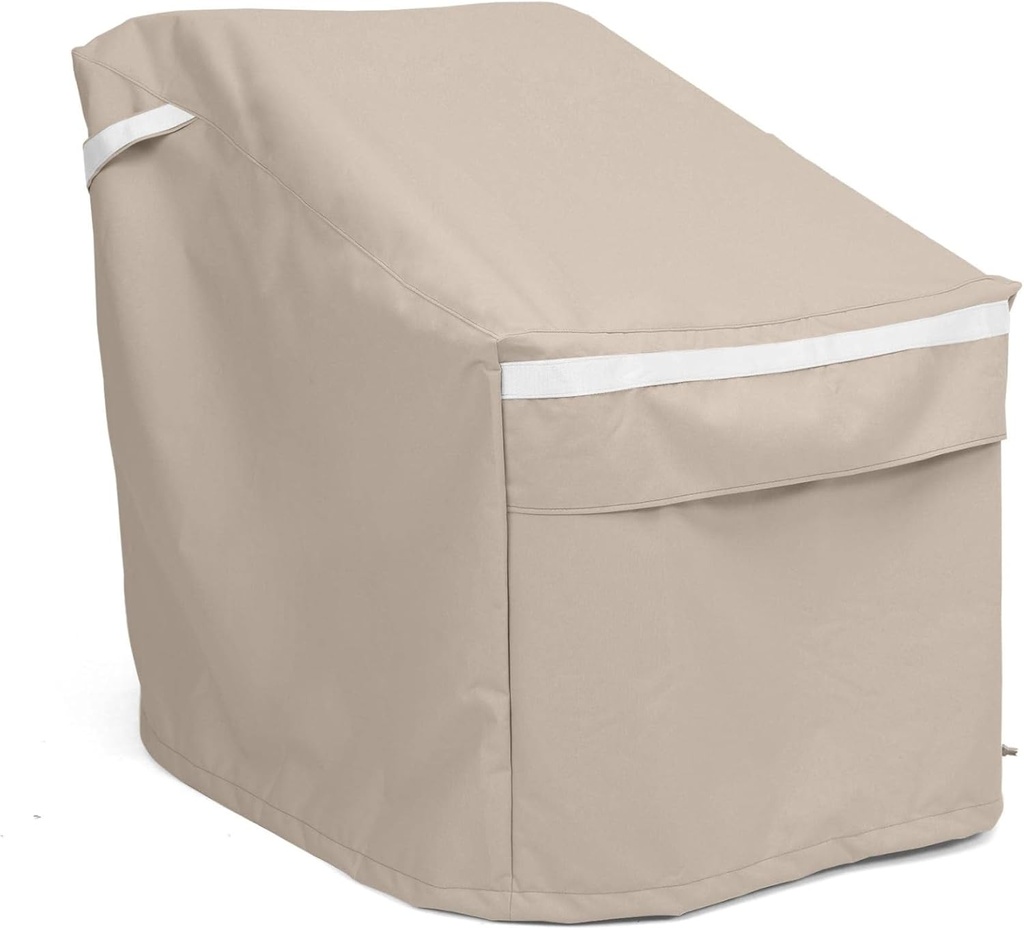 Covermates Outdoor Chair Cover - Premium Polyester, Weather Resistant, Drawcord Hem, Seating and Chair Covers, 34W x 40D x 40H, Clay