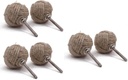 Antique Jute Rope Door Knobs - Pull and Push Handle Knobs for Cabinets, Wardrobes & Cupboards - Nautical Handmade Jute Ropes Door Knobs/Rope Knot Drawer Pulls - Home Decor Gifts. (Set of 6)