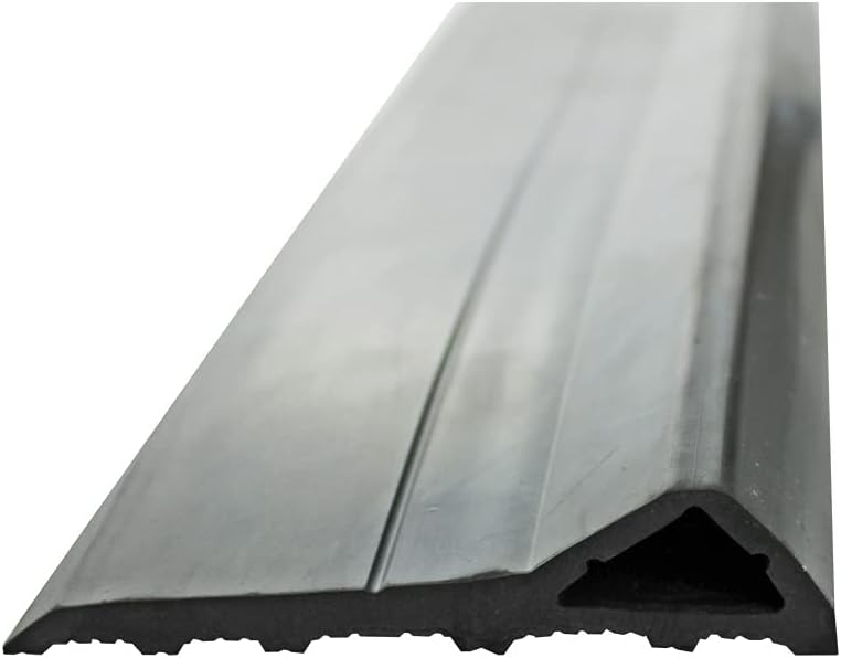 Hörmann Storm Threshold (Garage Door Seal, Seal for Garage Selection Gate, Black, 3 m, Set Against Wind and Water) 4015951