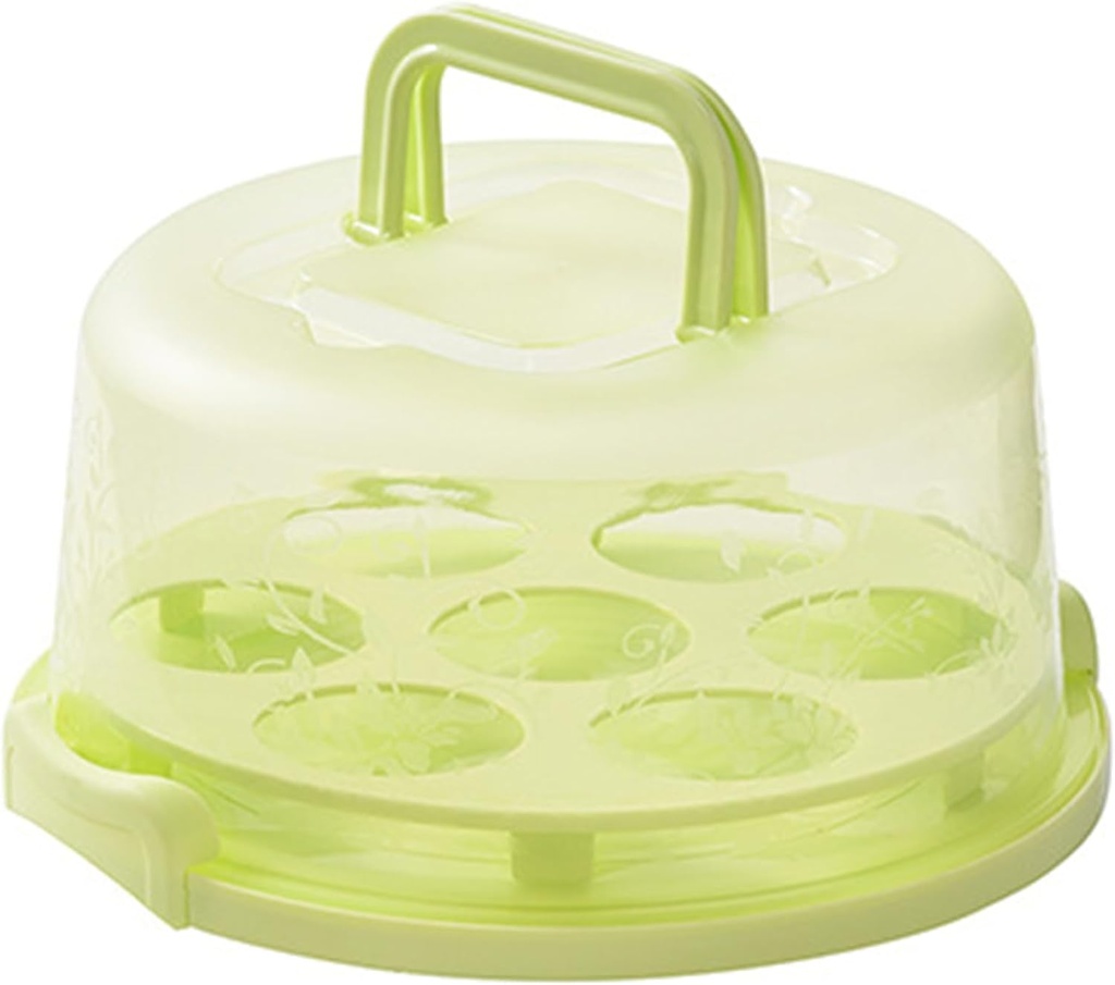 Elegant Cake Holder With Firm Buckles Secure Locks Cake Carriers with Handle Cake Container for Safe Transport of Sweets
