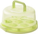 Elegant Cake Holder With Firm Buckles Secure Locks Cake Carriers with Handle Cake Container for Safe Transport of Sweets
