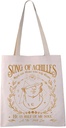 VAMSII Book Lover Inspired Tote Bag Greek Mythology Gift Ach-illes And Pa-troclus Shopping Bag (S OF ACHILLES tote)