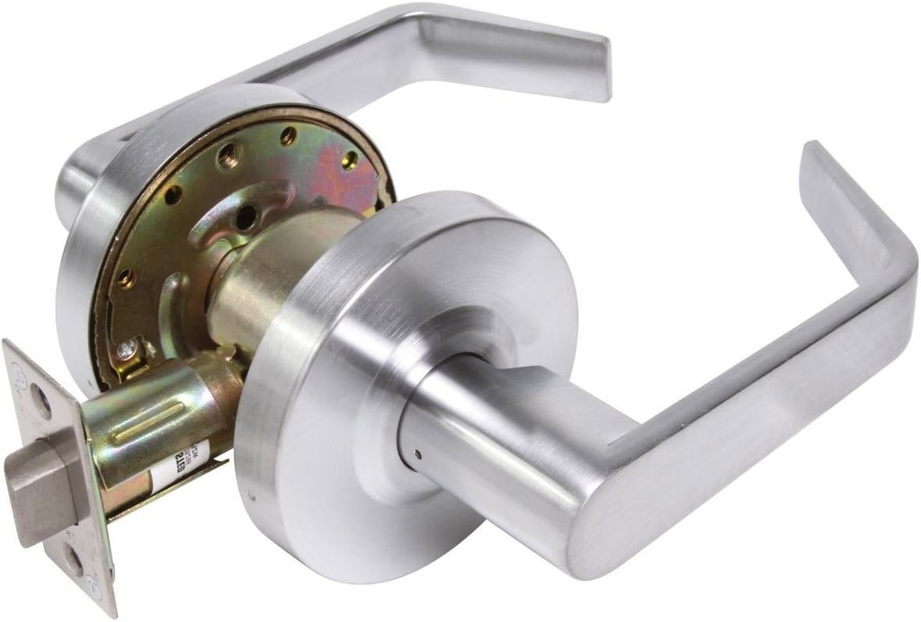 Cal-Royal SL30-26D Commercial Duty Passage Lever, Satin Chrome