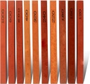 10pcs Sharpening Stone Set-10 Grit Assorted Sizes Whetstone Sharpener Polishing Honing Stone Kit 120#,150#,180#,220#,240#,320#,400#,600#,800#,1000#(5.9x0.47x0.24Inch)