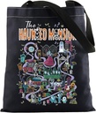 FOTAP Horror Movie Inspire Gift Movie Lover Halloween Party Gift Spooky Season-Horror Room Tote Bag