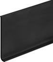 HARFINGTON 60ft x 5" Baseboard Trim Peel and Stick Wall Flexible Molding Trims, Self Adhesive PVC Cove Base Baseboards for Walls Corner, Black