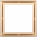 Integrated Ceiling LED Lighting Ventilating Fan with Silent Exhaust, 2-in-1 Household Ventilation Fan for Bathroom Kitchen - Gold, 30×30cm