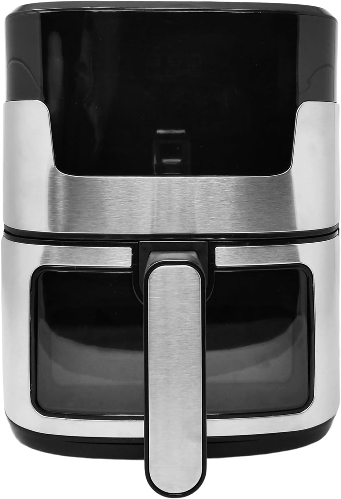 4q Air Fryer with Nonstick Basket, Crisper Plate, and Cooking Programs