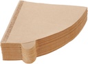 100pcs Cone Coffee Filters Paper Filter for Coffee Makers Unbleached Natural Filtering Paper Removes Oils and Micro Particles Easy Use Cone Shape for Fresh Flavor at Home Office