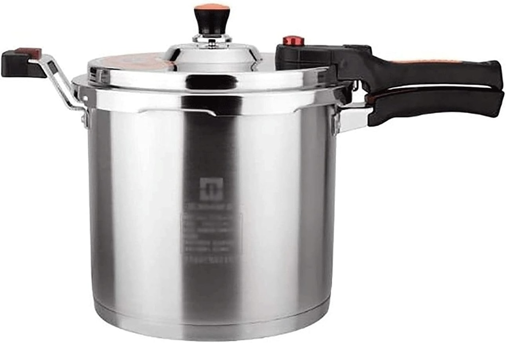 304 Stainless Steel Pressure Cooker, T-shaped Valve Body Design, Large-capacity Explosion-proof Soup Pot, Multiple Safety Protection, Thickened Slow Cooker(8L)