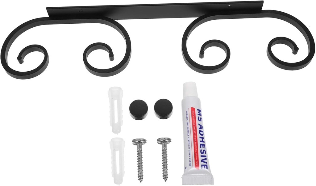 Ciieeo 1Set Wall Mounted Goblet Hanging Rack No Punching Required Stylish Storage for Glasses Space Saving Cup Rack for Home and Kitchen