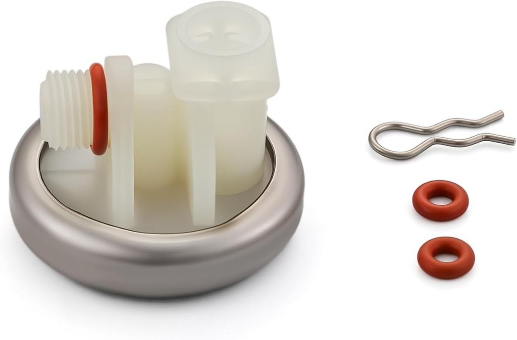 Pressure Maintaining Valve for Jura, for AEG, for Siemens, for Krups 59504, 71768 Espresso Coffee Machine, Membrane Pressure Regulator Stabilizing Connector Parts Fix FILL SYSTEM ERROR