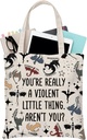 BDPWSS Fourth Wing Tote Bag 'You're Really A Violent Little Thing' Gift Dragon Lover Book Lover