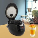 Automatic Boba Maker Machine, 6L Commercial Boba Cooker Pot 900W Pearl Making Machine for Milk Tea Bubble Tea Dessert Shop Snack Bar