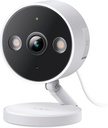 Tapo by TP-Link 2K QHD Security Camera Indoor/Outdoor, 2024 PCMag Editor's Choice, Color Night Vision, Free Person/Pet/Vehicle Detection, Baby Monitor, Local/Cloud Storage, IP66, Dual-Spotlight(C120)