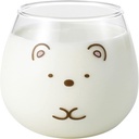 Kaneshotouki 363101 Sumikko Gurashi Shirokuma Yurayura Tumbler Glass, 11.4 fl oz (320 ml), Made in Japan