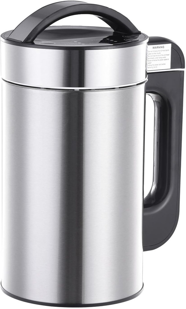 Automatic Nut Milk Maker | Automatic 1.2L Nut Milk Maker | 7 Modes Homemade Fruits Milk Mixing Machine with Filter Spoon, Home Food Mixer for