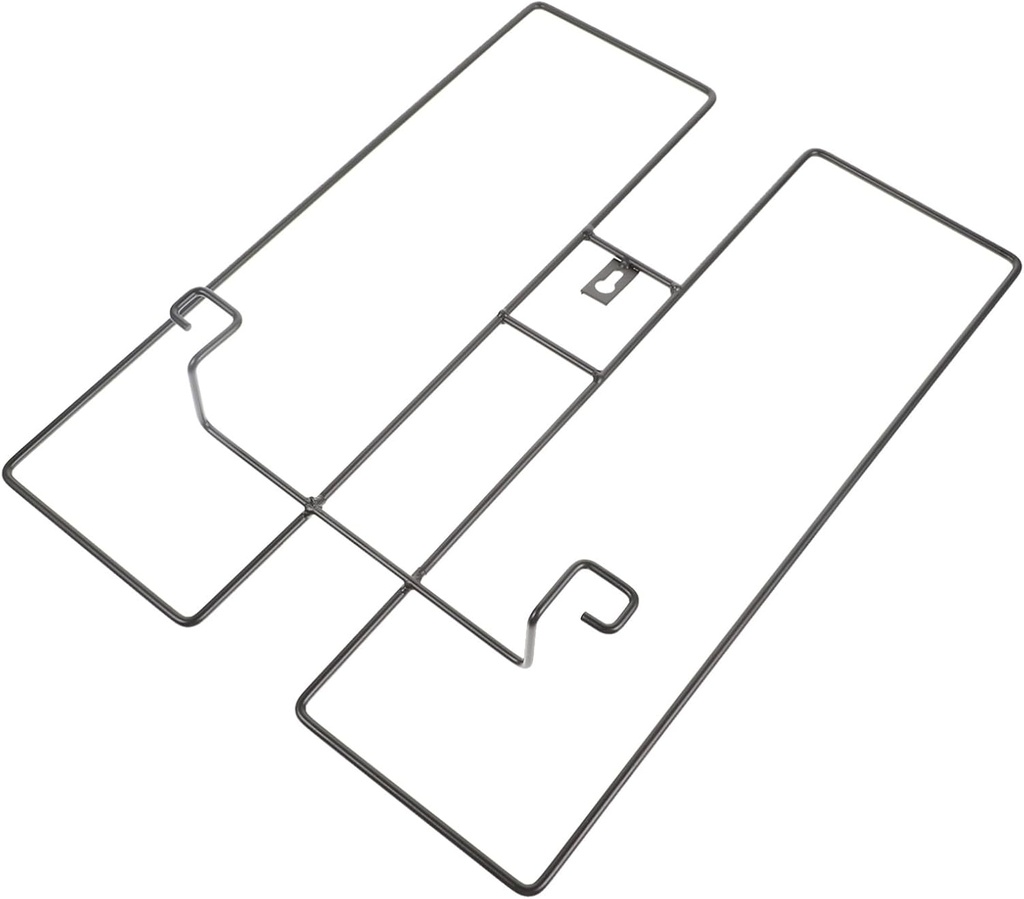 GLEAVI Iron Artwork Display Mounted Plate Holder for Plates Photos Artwork Versatile Iron Easel Stand for Home Office Studio Stylish Design