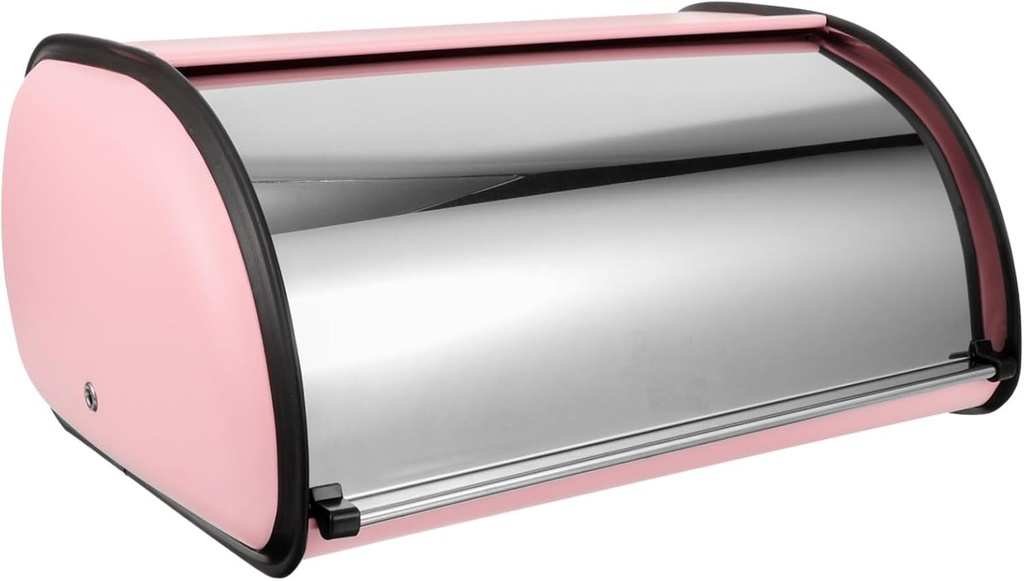 Decorative Bread Box for Kitchen Countertop Stylish Bread Container for Home Bakery Shops Lightweight Easy to Clean for Daily Storage Needs